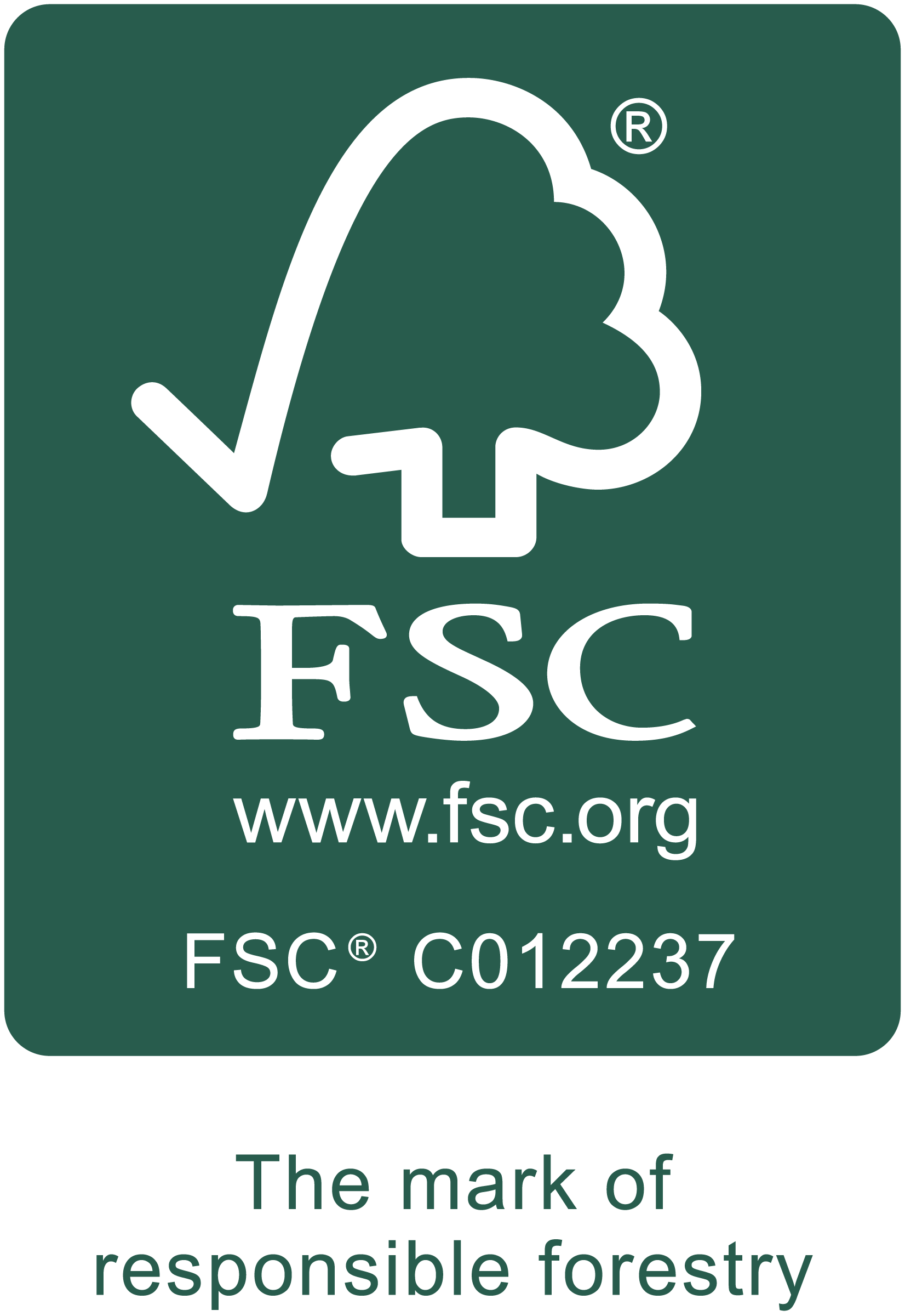 FSC Certified Products Upon Request