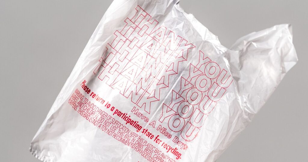 Plastic grocery bag, single-use plastic ban